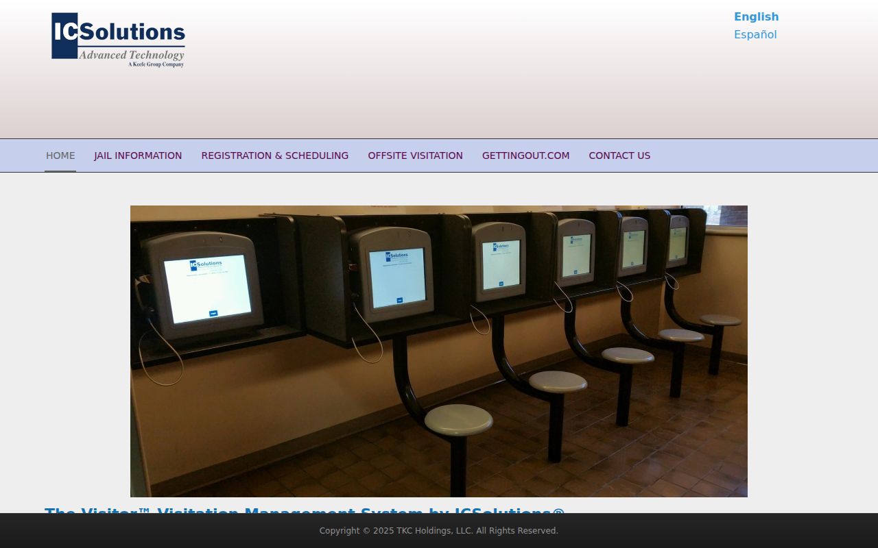 Montgomery County inmate visitation records scheduling system